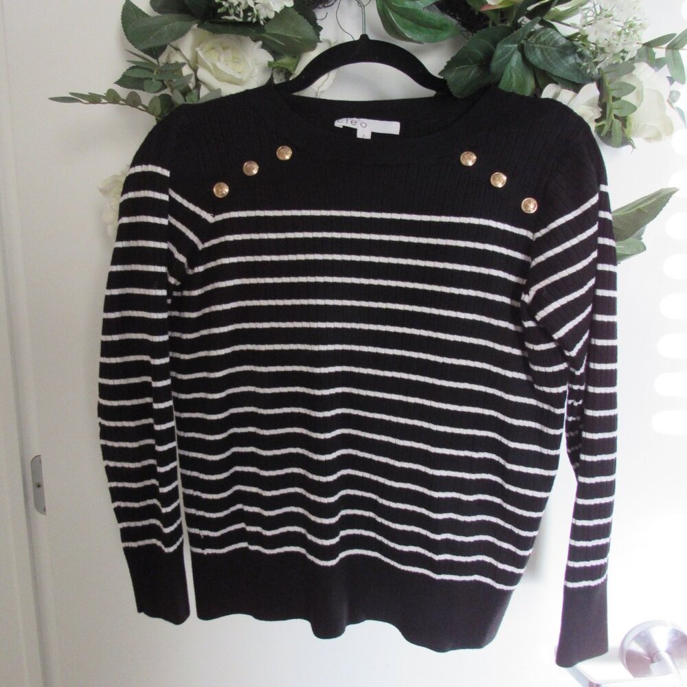 Cleo Striped Sweater - Women (Small)